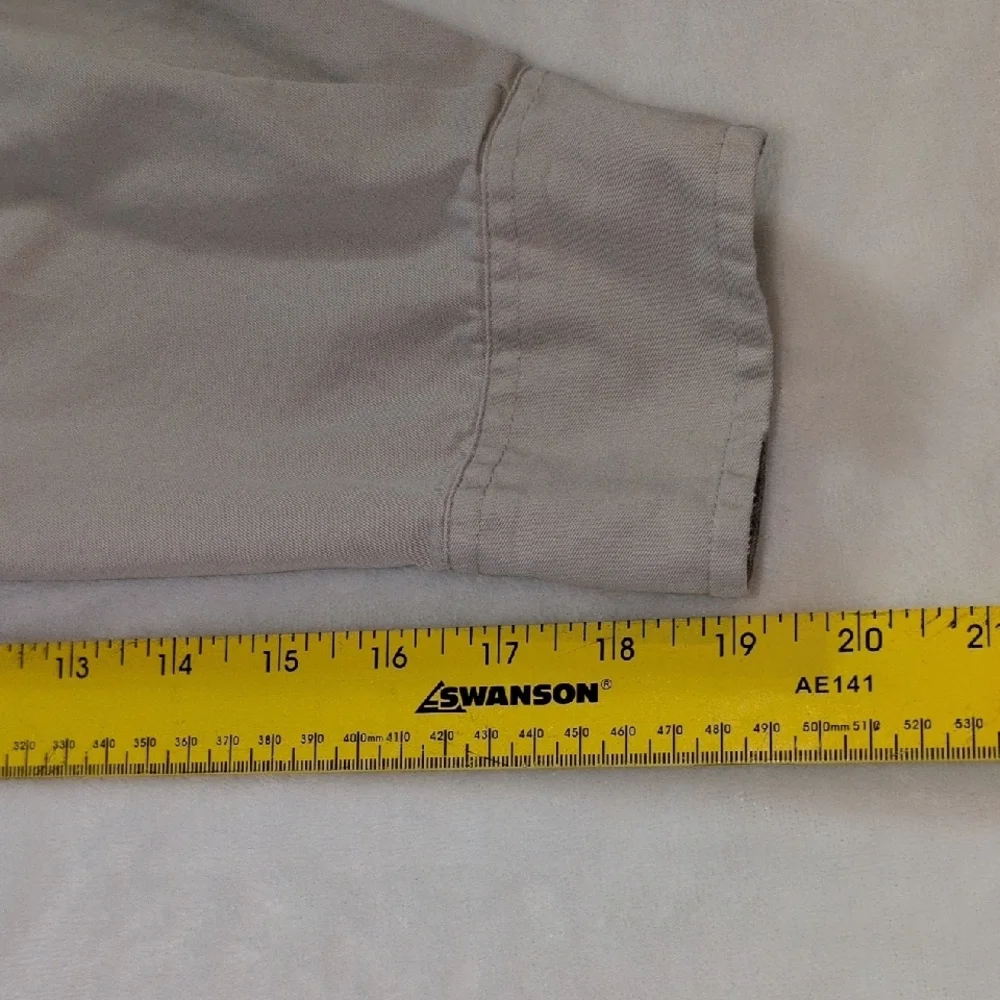 Banana Republic‎ Button-Down Beige Pocket Men's Shirt